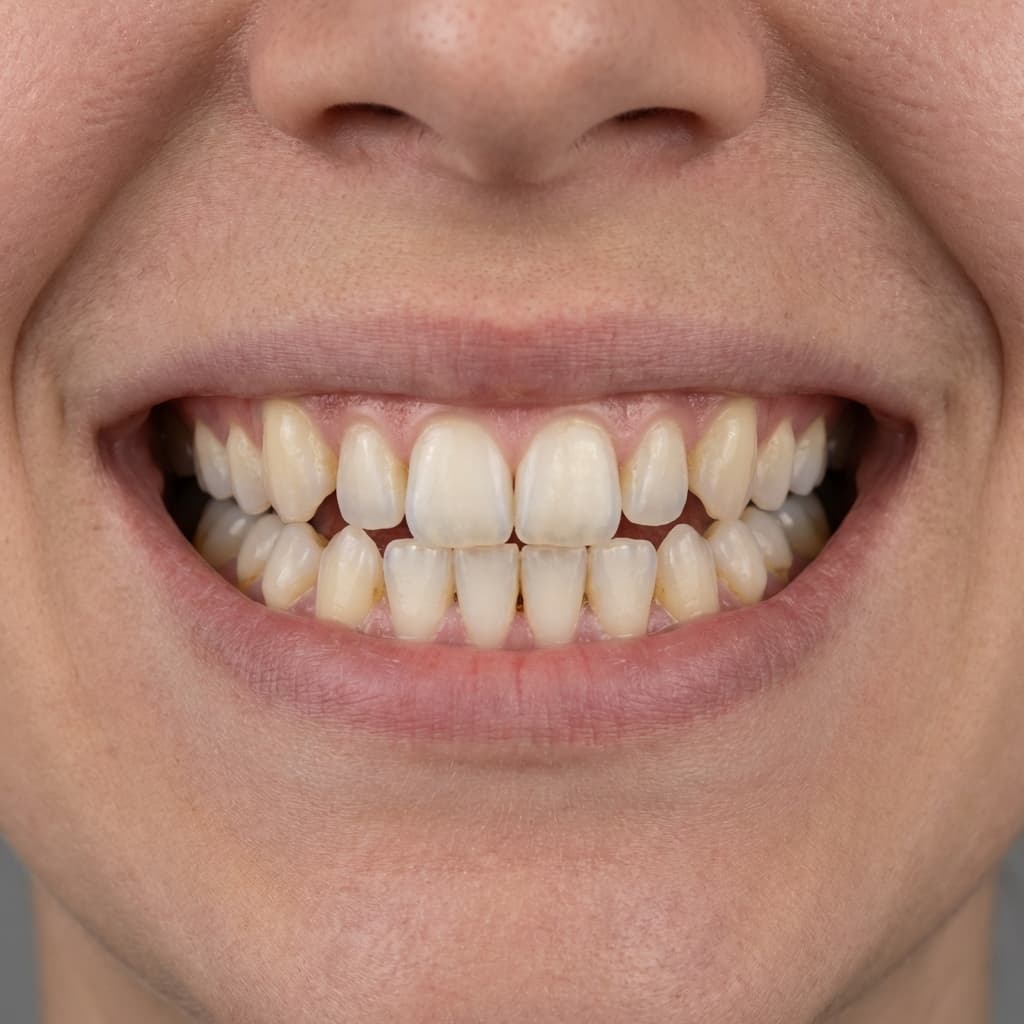 Before Orthodontic Alignment