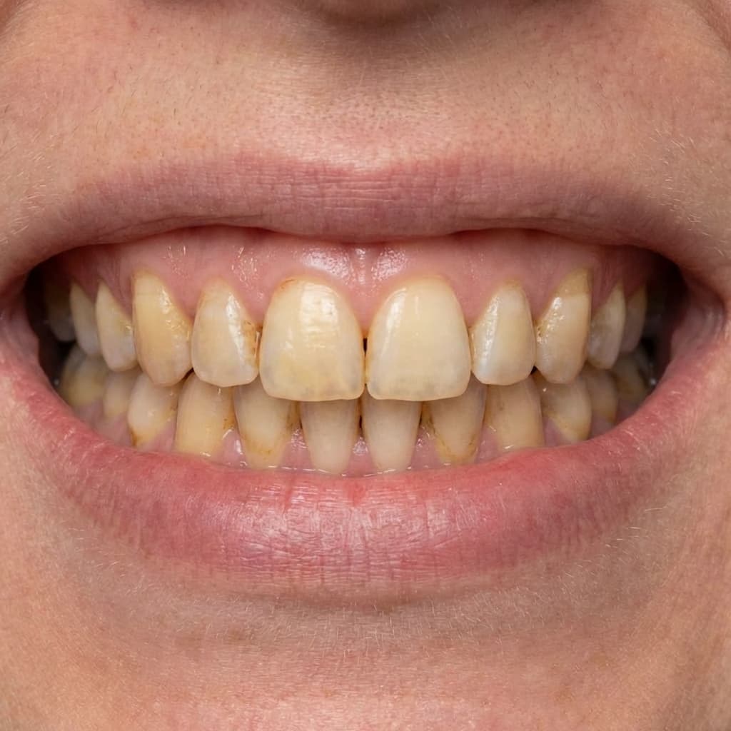 Before Teeth Whitening